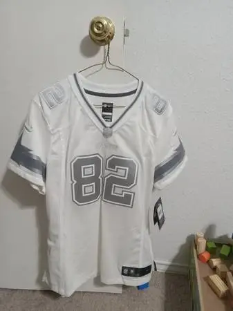 Dallas Cowboys Jason Witten Platinum Womens Jersey New!