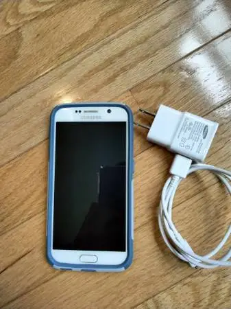 Samsung Galaxy S6 SM-G920V in White Pearl color