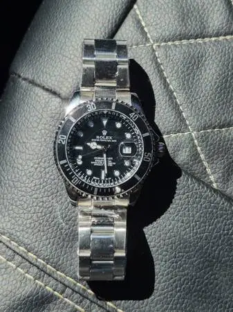 Nice watch | mens | black | silver