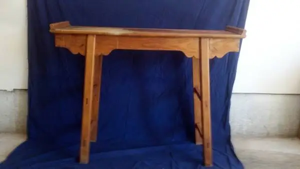 ***Chinese Scroll End Altar Table (hard to find Tall height!)