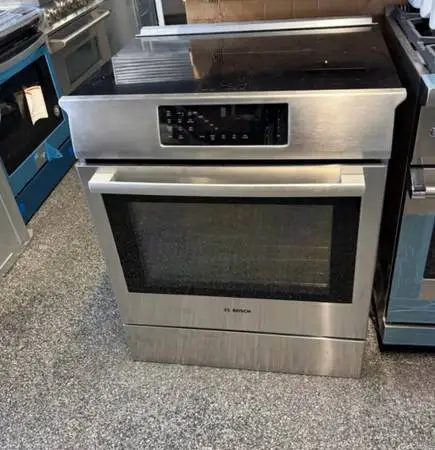 STAINLESS STEEL INDUCTION RANGE