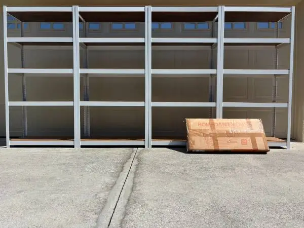5 Homedant House 5-Tier Standing Shelves