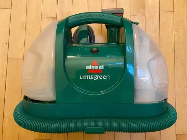 Carpet Cleaning Machine Bissell Mini Green Portable Like New- Clean
