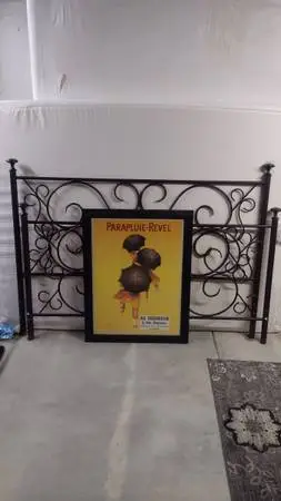French Poster Art Print! Nicely Framed!