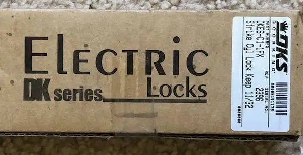 BRAND  NEW  INDOOR  ELECTRIC  LOCK