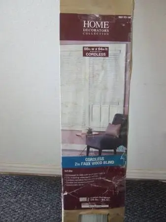 New Cordless 2 in. Faux Wood Blind