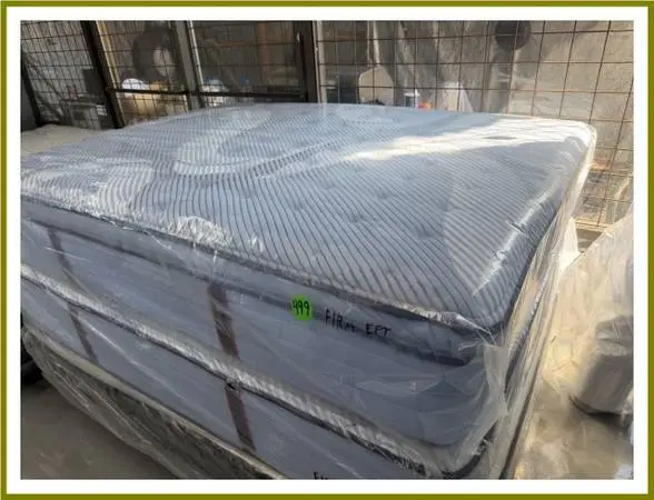 FULL SIZE SEALY POSTUREPEDIC PRO PILLOW TOP MATTRESS & BOX SPRING BED
