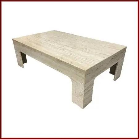 Italian Travertine Coffee Table