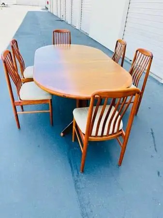 Danish Dining table set
