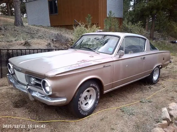 1965 Plymouth Barracuda-Barn Find
