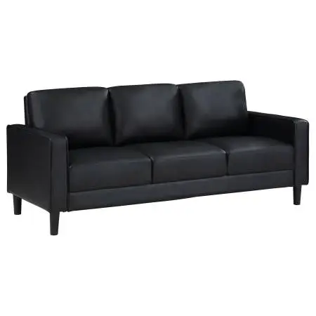 New sofa in stock Black  Leatherette in stock
