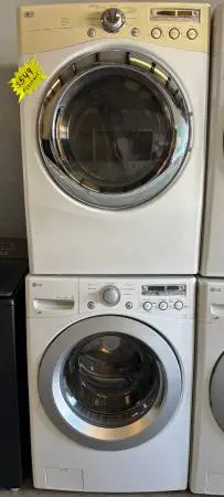 LG washer and electric dryer set