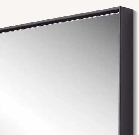 RESTORATION HARDWARE METAL FLOATING MIRROR 24x80 $900