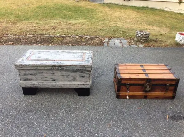 Trunks $75.00 each. “Toy Chest”