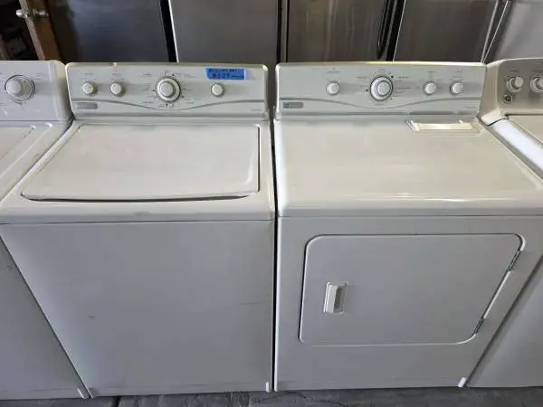 Maytag washer and electric dryer set