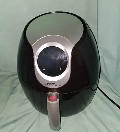 Power XL Programmable Air Fryer  LCD Display Copper Basket