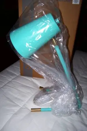 World Market Table/Desk  Lamp , Aqua  Color
