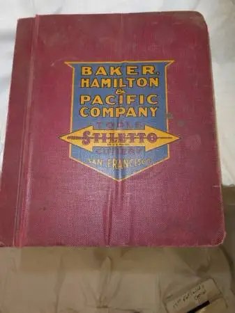 Vintage Baker Hamilton Catalog No. 8