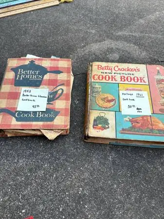 vintage cookbooks