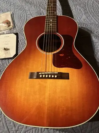 Gibson 2024 L-00 Rosewood 12-Fret Acoustic-Electric – Rosewood Burst –