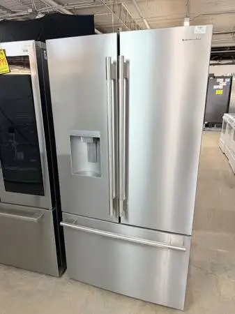 KITCHEN AID FRENCH DOOR STAINLESS FRIDGE