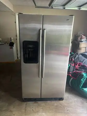 Side by Side Stainless Refrigerator