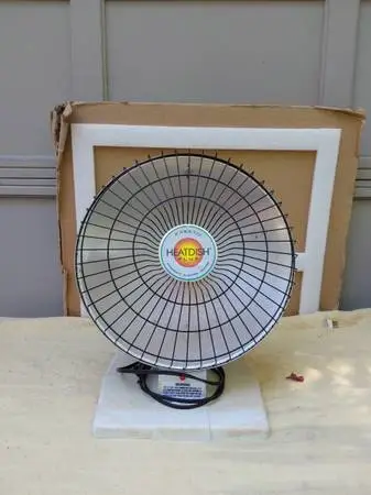 Presto Heat Dish + parabolic, LG 16 Big Heat Electric Heater