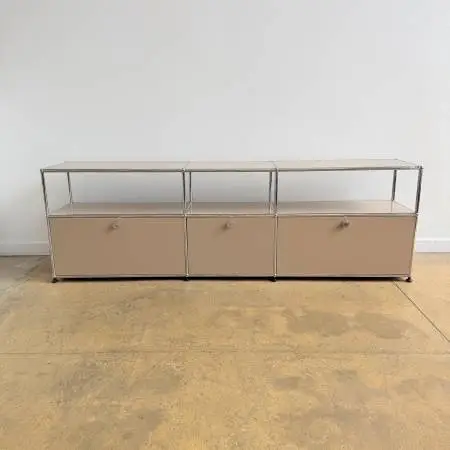 Brand New! Authentic USM Haller 3X2 Media Console 80 - Beige