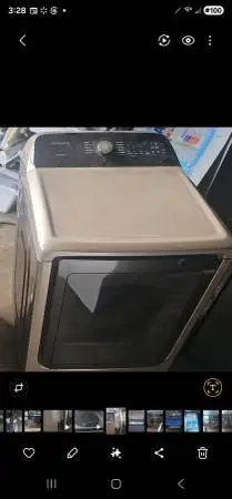 Samsung Electric Steam Dryers Various Colors New Parts