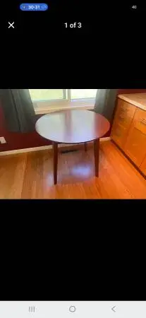 Wood table