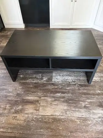Black coffee table