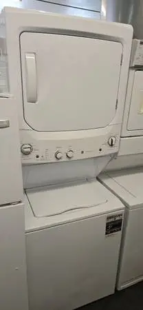 G.E STACKED LAUNDRY CENTER ELECTRIC WASHER N DRYER COMBO SET