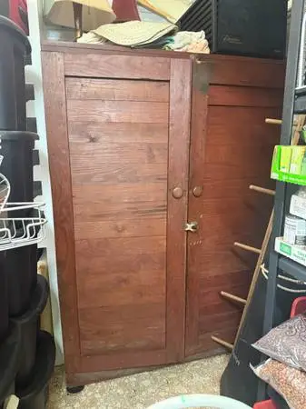 Vintage This Ends Up heavy duty cabinet wardrobe