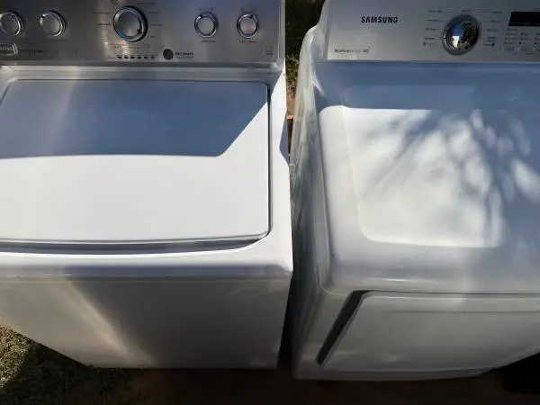 Maytag washer and electric dryer delivered