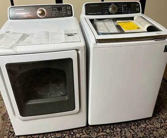 Washer and Dryer Set