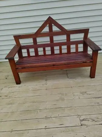 TEAK OUTDOOR BENCH, GRADE A