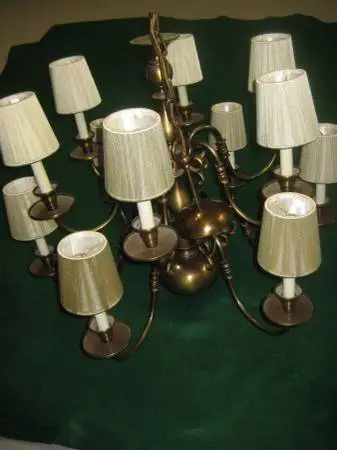 BRASS CHANDELIER
