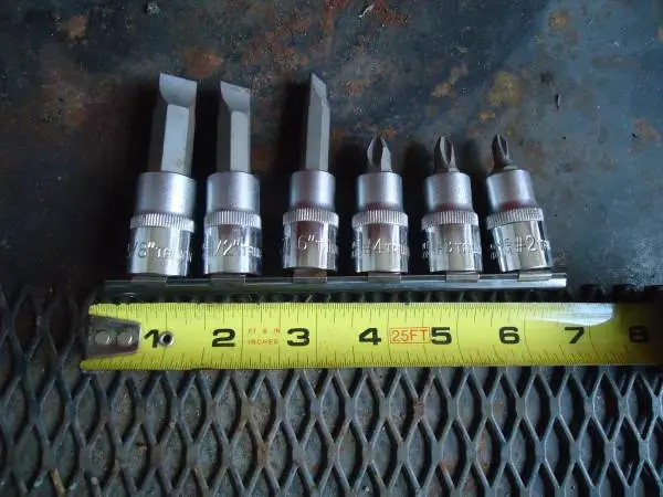 New * Allied screw bit sockets or Allen wrenches tool set