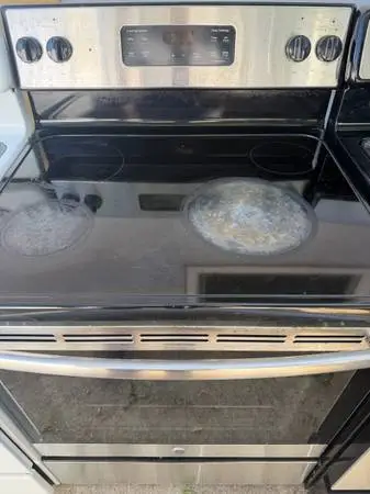 Electric stove delivered