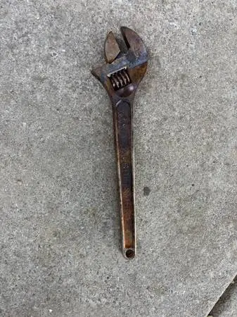 Craftsman 15 inch adjustable wrench 380mm USA 9 44662 Crescent Style T