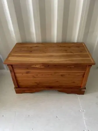 Vintage Red Cedar Blanket Chest