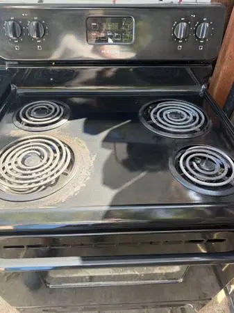 Electric stove delivered