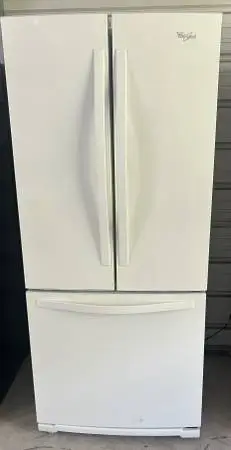 Whirlpool White French Door Fridge