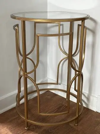 Metal Accent Table By Elk Home