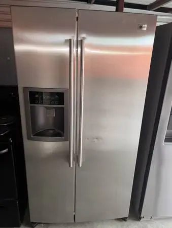 LG Stainless Steel Refrigerator And Freezer