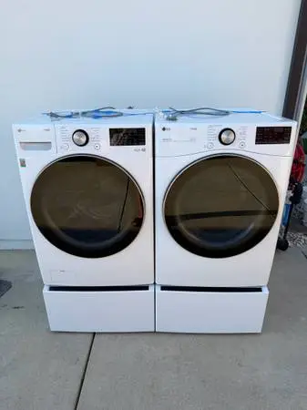 Washer and dryer