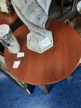 Small Wood Brown Wood Table