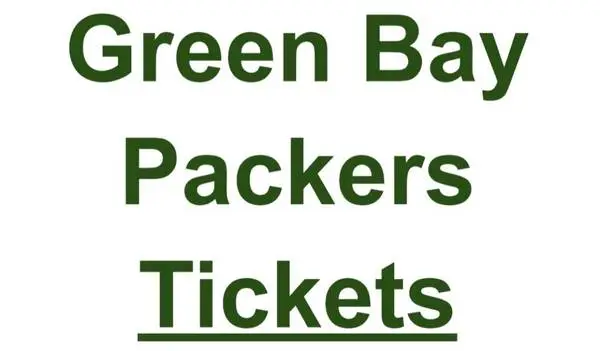 Packers vs. Panthers October 29th