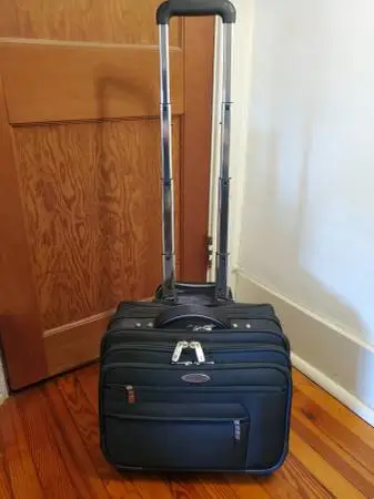 Samsonite Rolling Laptop Travel Bag Overnight Briefcase