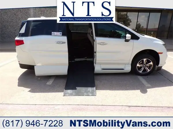 HONDA ODYSSEY TOURING WHEELCHAIR HANDICAP MOBILITY POWER RAMP VAN